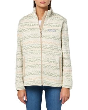 Columbia Sweater Weather Print Full Zip - White