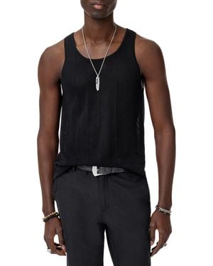 John Varvatos Ruiz Tank - Black