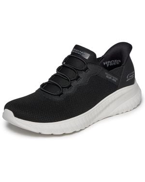 Skechers Hands Free Slip-ins Bobs Squad Chaos-daily Hype Trainer - Black