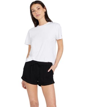 Volcom Sunday Strut Elastic Waist Short - White