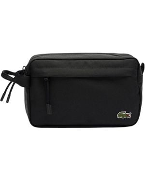 Lacoste Neocroc Toiletry Bag - Black