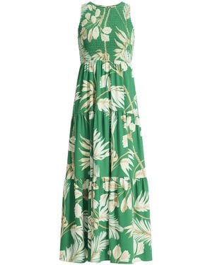 Anne Klein Plus-size Smocked - Green