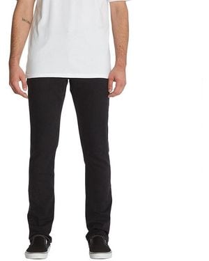Volcom Vorta Slim Fit Stretch Denim Jean - Black