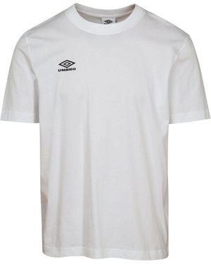 Umbro Industry Graphic Short Sleeve T-shirt - White