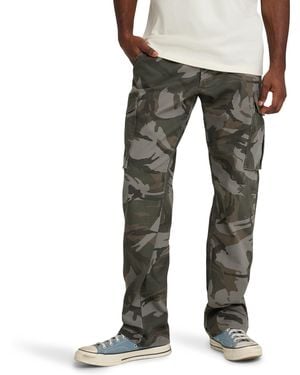 Wrangler X Stranger Things Camo Pant - Gray
