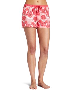 Nautica Sleepwear S Flower Short - Pink