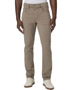 PAIGE Lennox Transcend Slim Fit Pant - Natural