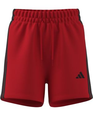 adidas 3-stripes Single Jersey Sportswear Shorts - Red