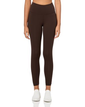 Danskin Performance Nylon High Rise Ankle Legging - Brown