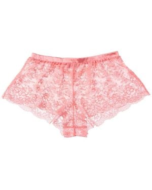 Cosabella Courtney Lace Boxer - Pink