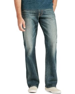 Lucky Brand Mens 181 Relaxed Straight Jeans - Blue