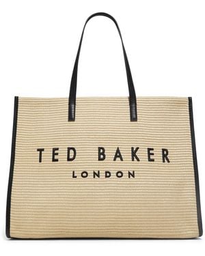 Ted Baker Palmer Tote Bag - Natural