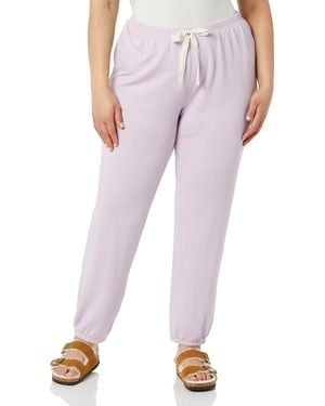 Amazon Essentials Leichte Lounge-Joggingpyjamahose aus Terry-Frottee - Lila