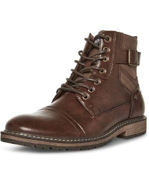 Steve Madden M-tittan Combat Boot - Brown