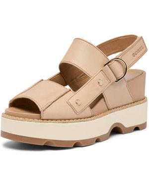 Sorel Contemporary Wedge Sandal - Metallic