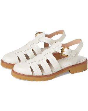 Cole Haan Tatiana Fisherman Sandals - Metallic