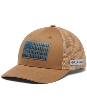 Columbia Tree Flag Mesh Ball Cap - Green