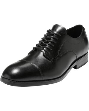 Cole Haan Harmon Grand Cap Toe Oxfords - Black
