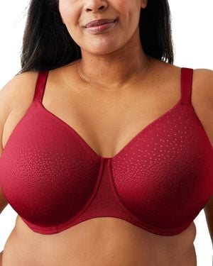 Wacoal Back Appeal Unlined Full Coverage Underwire Bra - Red