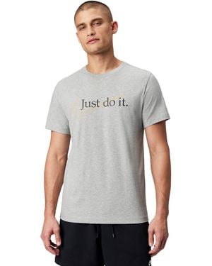 Nike Sportswear T-shirt Jdi Swoosh - Gray