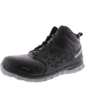 Reebok Work Rb4142 Sublite Cushion Work Safety Toe - Black