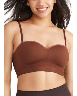Yummie Peyton Seamless Wire Free Strapless Convertible Bra - Brown