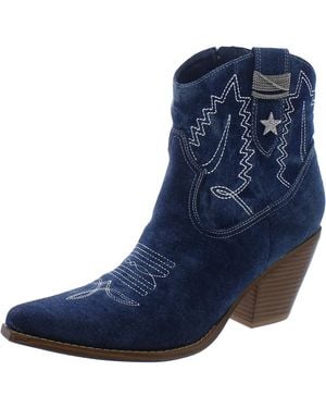 Nine West Nallas7 Boot - Blue