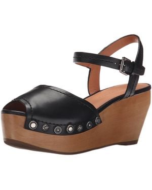 Sigerson Morrison Cailey Platform Sandal - Black