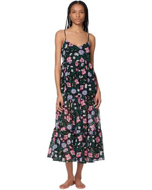 Kate Spade Standard Spring Bouquet Tier Cover Up Dress - White