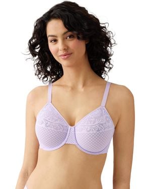 Wacoal Visual Effects Unlined Full Coverage Underwire Minimizer Bra - Purple