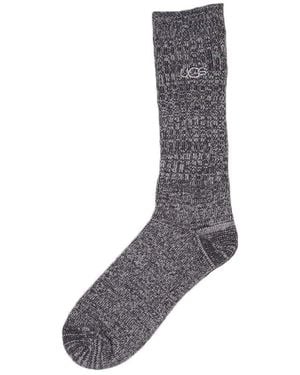 UGG Trey Rib Knit Slouchysocks - Gray