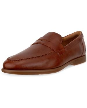 Ecco Verona Classic Penny Loafer - Brown
