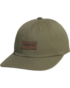 adidas Court Relaxed Strapback Hat - Green