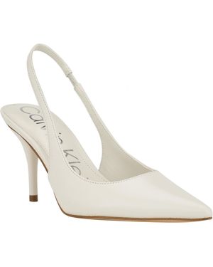 Calvin Klein Cinola Pump - White