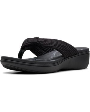 Clarks Breeze Rae Erin Flip-flop - Black