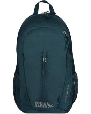 Eddie Bauer Stowaway Packable Backpack | Travel | Outdoor | Lightweight | Foldable | Durable | Ripstop Polyester | 20l - Marine - Blue