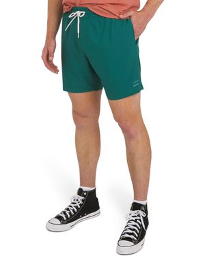 Billabong Kai 17" Elastic Waist Quick Dry Hybrid Short - Green