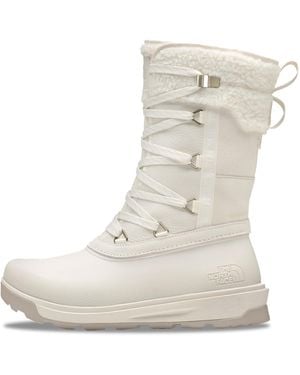 The North Face Shellista V Mid Insulated Waterproof Snow Boot | Molded 4.5 Mm Lugs - Gray