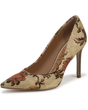 Sam Edelman Hazel Pump Natural Floral Multi - Brown