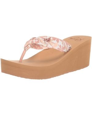 Roxy Mellie Wedge Sandal - Black