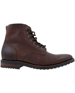 Frye Barrett Lace Up Ankle Boot - Brown