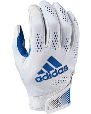 adidas Adizero 11 Adult Football Receiver Glove - Blue