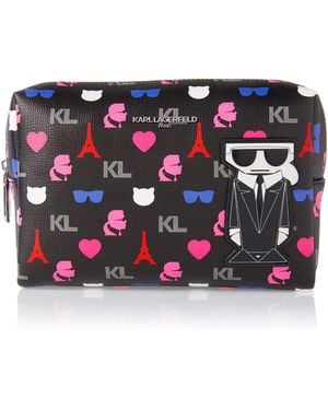 Karl Lagerfeld Paris Maybelle Cosmetic Bag - Multicolor