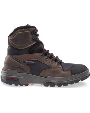 Wolverine Mens Legend 6 Inch Waterproof Comp Toe-m Work Boot - Black