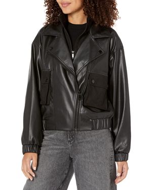 KARL LAGERFELD PARIS Womens Black Snakeskin 1