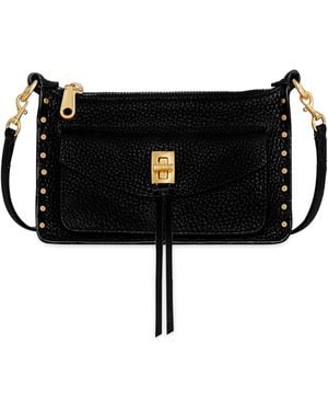 Rebecca Minkoff Darren Mini Top Zip Xbody - Black