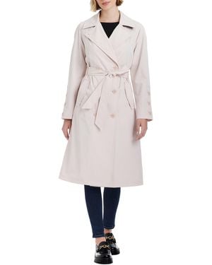 Kate Spade Classic Double Breasted Trench Coat - Natural