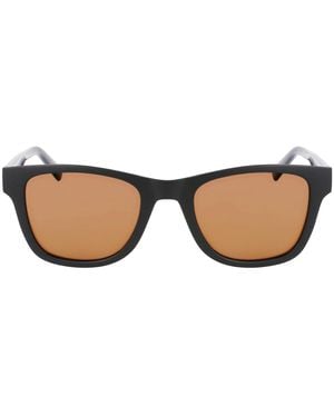 Nautica N904sp Polarized Square Sunglasses - Black