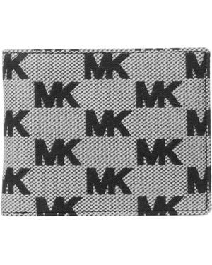 Michael Kors Malone Slim Billfold - Gray