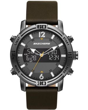 Skechers Redlands Analog-digital Watch - Black